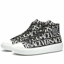 Versace Monogam High Top Sneaker