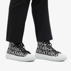 Versace Monogam High Top Sneaker 11 Versace Monogam High Top Sneaker -Luxury Sneakers Shop 02 02 2023 JC DSU8403 1A06611 5B04P m9 1
