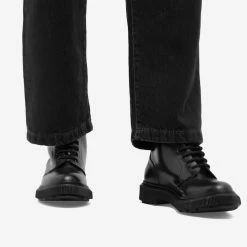 Adieu Type 165 Lace Up Boot -Luxury Sneakers Shop 02 02 2023 JD TYPE165 SS23 BLK m9 1