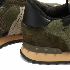 Valentino Knit Rockrunner Sneaker -Luxury Sneakers Shop 02 03 2021 AJ S0723QRK 31R 4 1