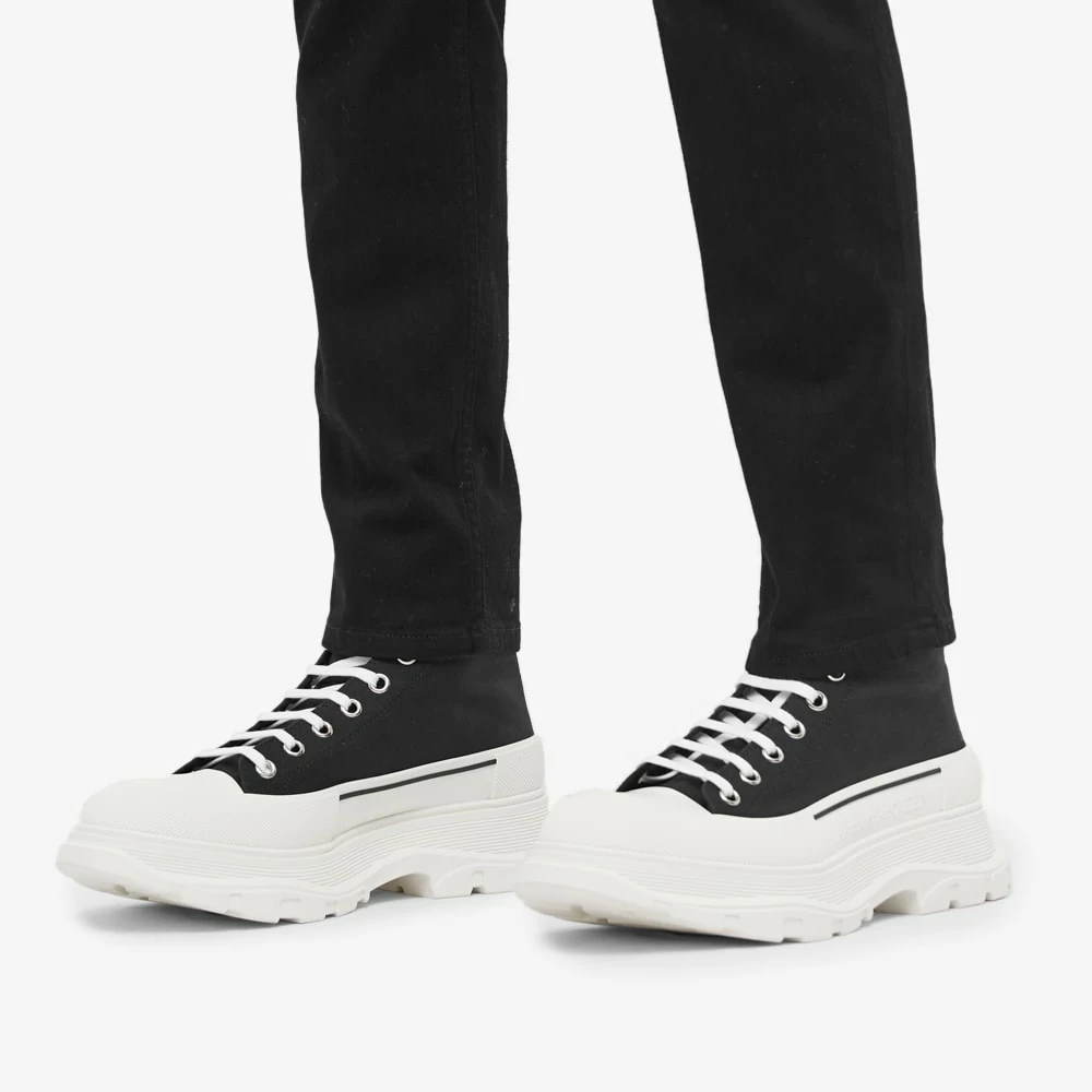 Alexander McQueen Tread Slick Canvas High Top Logo Sneaker 6 Alexander McQueen Tread Slick Canvas High Top Logo Sneaker - Image 6