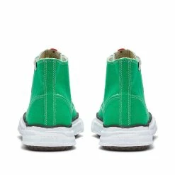 Maison MIHARA YASUHIRO Peterson High Original Sole Canvas Sneaker -Luxury Sneakers Shop 03 01 2023 mg a01fw701 grn 3