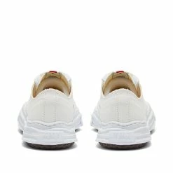 Maison MIHARA YASUHIRO Hank Low Original Sole Toe Cap Canvas Sneaker 7 Maison MIHARA YASUHIRO Hank Low Original Sole Toe Cap Canvas Sneaker -Luxury Sneakers Shop 03 01 2023 mw a05fw702 wht 3
