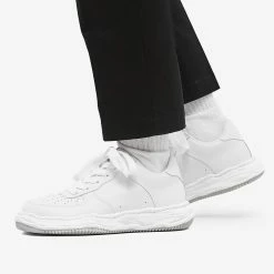 Maison MIHARA YASUHIRO Wayne Original Low Top Leather Sneake -Luxury Sneakers Shop 03 02 2023 JA A07FW702 WH m9 1