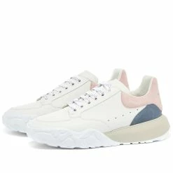 Alexander McQueen Mixed Panel Court Sneaker