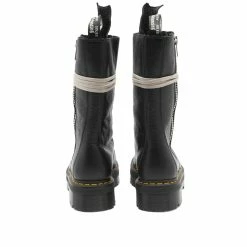 Rick Owens X Dr. Martens Quad Sole Calf Length Boot -Luxury Sneakers Shop 05 01 2023 JD DM02B3801 9001 09 3 1