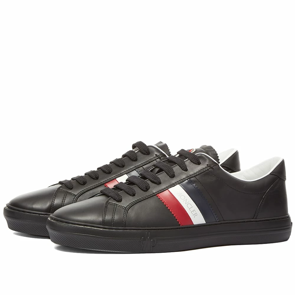 Moncler New Monaco Tricolour Band Cupsole Sneaker 1 Moncler New Monaco Tricolour Band Cupsole Sneaker