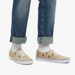 Polo Ralph Lauren All Over Pony Player Keaton Sneaker -Luxury Sneakers Shop 06 04 2022 816861079001 m6 1