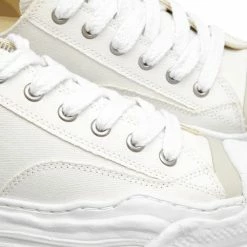 Maison MIHARA YASUHIRO Original Sole Toe Cap Lowcut Canvas S 9 Maison MIHARA YASUHIRO Original Sole Toe Cap Lowcut Canvas S -Luxury Sneakers Shop 09 02 2023 AJ A05FW702 WH 4 1