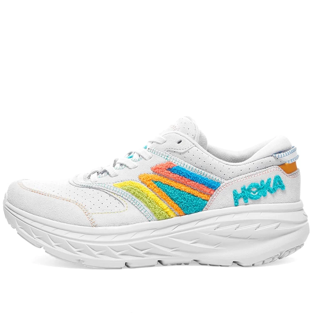 HOKA ONE ONE M Bondi L Embroidery Sneaker 2 HOKA ONE ONE M Bondi L Embroidery Sneaker - Image 2