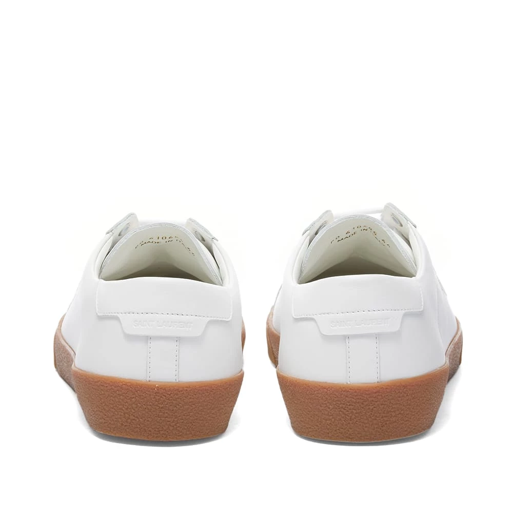 Saint Laurent SL-06 Court Leather Signature Sneaker 3 Saint Laurent SL-06 Court Leather Signature Sneaker - Image 3