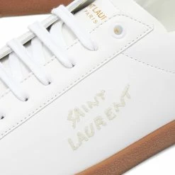 Saint Laurent SL-06 Court Leather Signature Sneaker 8 Saint Laurent SL-06 Court Leather Signature Sneaker -Luxury Sneakers Shop 09 09 2021 BLR 61068500N00 9030 4 1