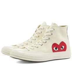 Comme Des Garçons Play Comme Des Garcons Play X Converse Chuck Taylor 1970s Hi