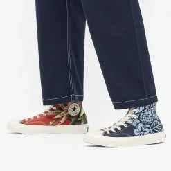 Converse X Beyond Retro 'Aloha Shirts' Chuck Taylor 1970s Hi -Luxury Sneakers Shop 10 05 2021 ML 170667C m6 1