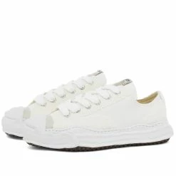 Maison MIHARA YASUHIRO Hank Low Original Sole Spray Dyed Canvas Sneaker
