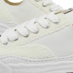 Maison MIHARA YASUHIRO Hank Low Original Sole Spray Dyed Canvas Sneaker 9 Maison MIHARA YASUHIRO Hank Low Original Sole Spray Dyed Canvas Sneaker -Luxury Sneakers Shop 11 01 2022 AJ A08FW720 WH 4 1