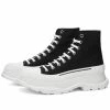 Alexander McQueen Canvas Tread Slick Boot