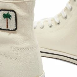 Palm Angels High Top Vulcanized Sneaker -Luxury Sneakers Shop 12 04 2022 AJ PMIA075S22FAB0010110 4 1