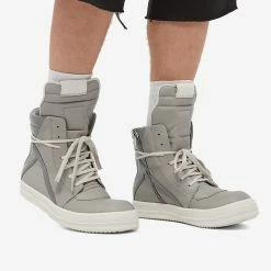 Rick Owens Pony Hair Geobasket Sneaker -Luxury Sneakers Shop 12 08 2022 si rr02b2894 lporx 8581 m7