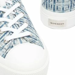 Givenchy Denim City High Sneaker 8 Givenchy Denim City High Sneaker -Luxury Sneakers Shop 13 12 22 JF BH005LH18M 457 4 1