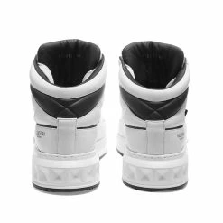 Valentino High Top Roman Stud Sneaker -Luxury Sneakers Shop 16 05 2022 JD 1Y2S0E63NWN 0N2 3 1