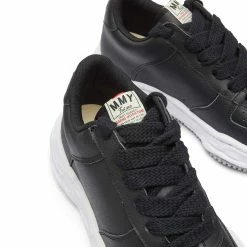 Maison MIHARA YASUHIRO Wayne Original Low Top Leather Sneaker 8 Maison MIHARA YASUHIRO Wayne Original Low Top Leather Sneaker -Luxury Sneakers Shop 16 12 2022 MB A07FW702 BLK 4 1