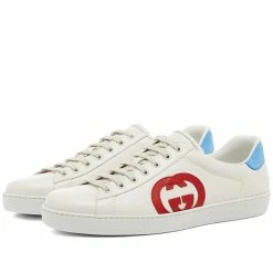 Gucci Contrast GG Patch New Ace Leather Sneaker