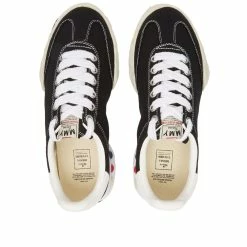 Maison MIHARA YASUHIRO Harbie Low Original Sole Canvas Sneak -Luxury Sneakers Shop 18 10 2022 AJ A09FW704 BK 5 1