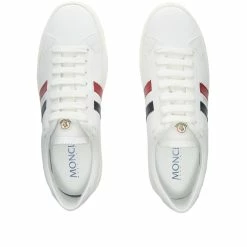 Moncler New Monaco Tricolour Band Cupsole Sneaker -Luxury Sneakers Shop 20 06 2022 4m002 70 01a9a 002 5