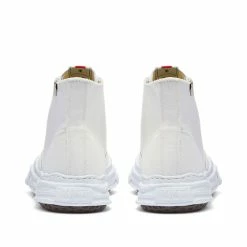 Maison MIHARA YASUHIRO Hank High Original Sole Toe Cap Canvas Sneaker 7 Maison MIHARA YASUHIRO Hank High Original Sole Toe Cap Canvas Sneaker -Luxury Sneakers Shop 20 12 22 MW A05FW701 WHT 3 1
