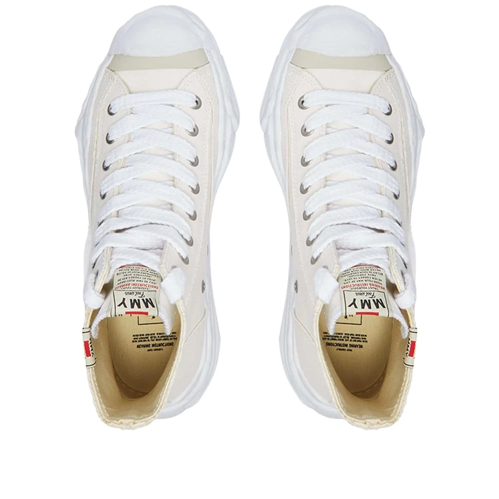 Maison MIHARA YASUHIRO Hank High Original Sole Toe Cap Canvas Sneaker 5 Maison MIHARA YASUHIRO Hank High Original Sole Toe Cap Canvas Sneaker - Image 5