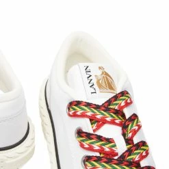Lanvin Low Top Vulcanized Sneaker 8 Lanvin Low Top Vulcanized Sneaker -Luxury Sneakers Shop 21 10 2022 AJ FM SKIK01 CANV E22 00 4 1