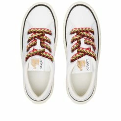 Lanvin Low Top Vulcanized Sneaker 9 Lanvin Low Top Vulcanized Sneaker -Luxury Sneakers Shop 21 10 2022 AJ FM SKIK01 CANV E22 00 5 1