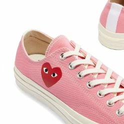 Comme Des Garçons Play Comme Des Garcons PLAY X Converse Chuck Taylor 70 Ox -Luxury Sneakers Shop 22 04 2021 GH P1K118 PNK 4 1