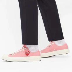 Comme Des Garçons Play Comme Des Garcons PLAY X Converse Chuck Taylor 70 Ox -Luxury Sneakers Shop 22 04 2021 GH P1K118 PNK m6 1