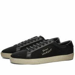 Saint Laurent SL06 Court Canvas Signature Sneaker