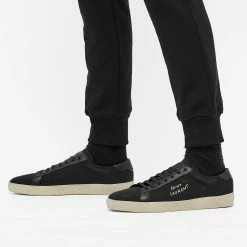 Saint Laurent SL06 Court Canvas Signature Sneaker -Luxury Sneakers Shop 22 04 2021 JA 611106 GUP50 1000 m6 1