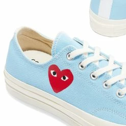 Comme Des Garçons Play Comme Des Garcons PLAY X Converse Chuck Taylor 70 Ox -Luxury Sneakers Shop 22 04 2021 JD P1K118 BLU 4 1