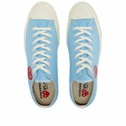 Comme Des Garçons Play Comme Des Garcons PLAY X Converse Chuck Taylor 70 Ox -Luxury Sneakers Shop 22 04 2021 JD P1K118 BLU 5 1
