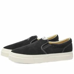 Junya Watanabe MAN X Stepney Workers Club Suede Script Logo