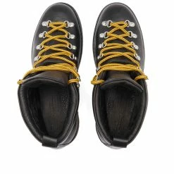 Fracap M120 Ripple Sole Shearling Lined Boot -Luxury Sneakers Shop 22 12 NS M120 RAS NERO 5 1