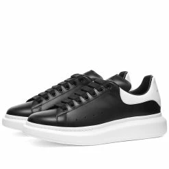 Alexander McQueen Heel Tab Wedge Sole Sneaker