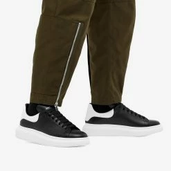 Alexander McQueen Heel Tab Wedge Sole Sneaker -Luxury Sneakers Shop 25 05 2021 JB 553680WHGP5 1070 m6 1