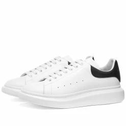 Alexander McQueen Heel Tab Wedge Sole Sneaker