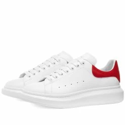 Alexander McQueen Heel Tab Wedge Sole Sneaker