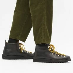 Fracap M120 Black Ripple Sole Scarponcino Boot -Luxury Sneakers Shop 25 09 2020 GH M120 BRVS BK m6 1