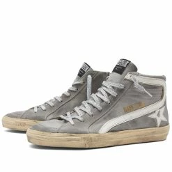 Golden Goose Slide Waxed Suede Sneaker