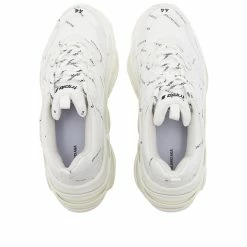 Balenciaga All Over Logo Triple S Sneaker -Luxury Sneakers Shop 27 04 2021 GH 536737 W2FA1 9010 5 1