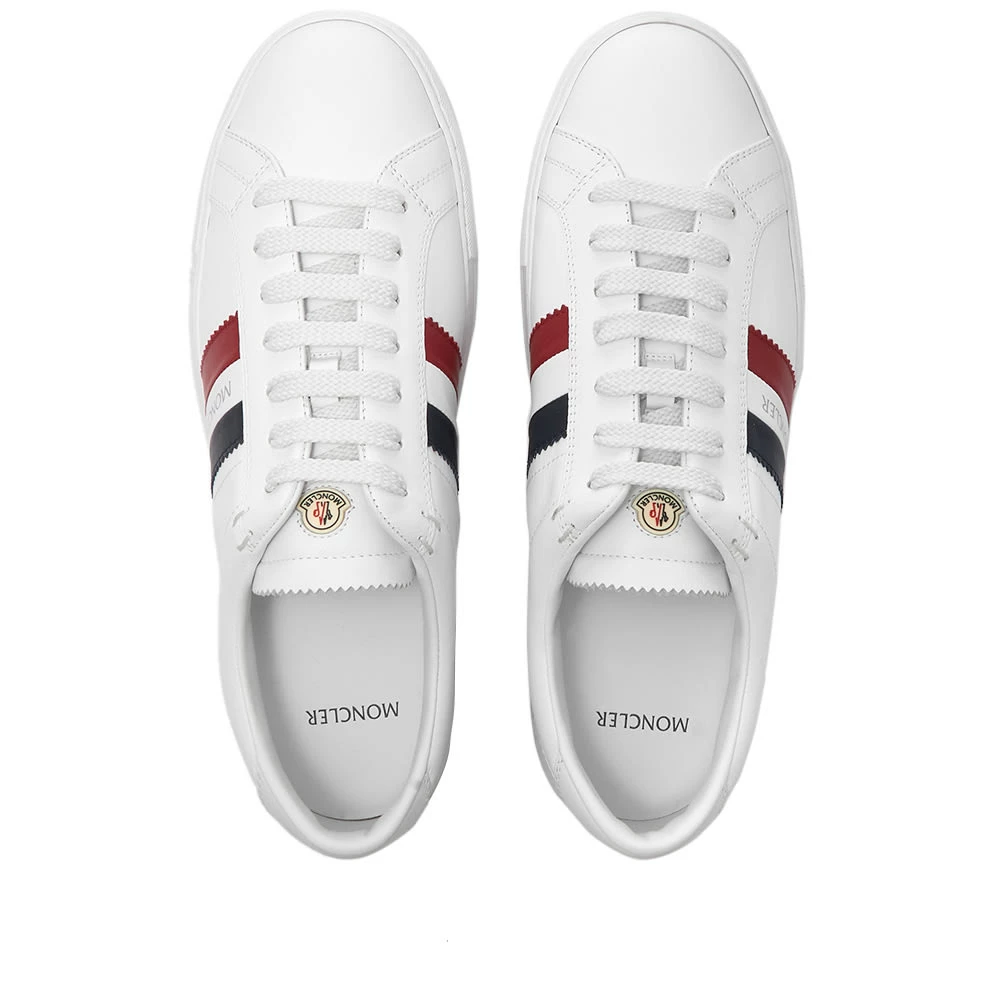 Moncler New Monaco Tricolour Band Cupsole Sneaker 5 Moncler New Monaco Tricolour Band Cupsole Sneaker - Image 5