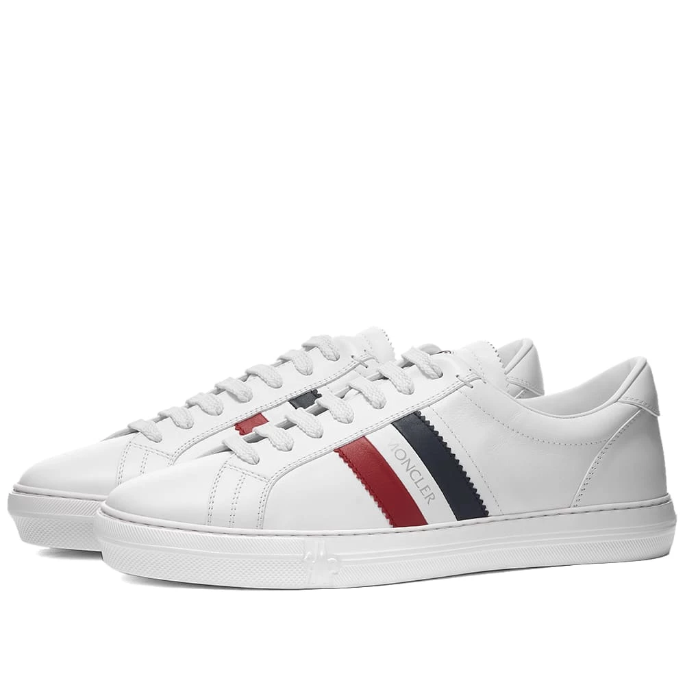 Moncler New Monaco Tricolour Band Cupsole Sneaker 1 Moncler New Monaco Tricolour Band Cupsole Sneaker